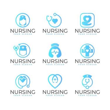 وکتور لوگو پرستاری