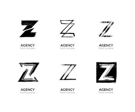 وکتور لوگو حروف لاتین