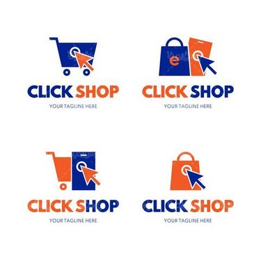 وکتور لوگو فروشگاه اینترنتی