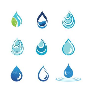 وکتور لوگو قطره