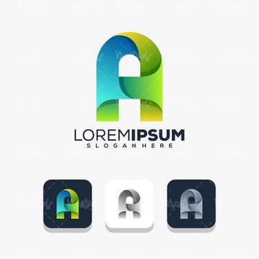 وکتور لوگو حروف لاتین