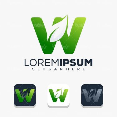 وکتور لوگو حروف لاتین