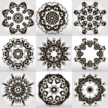 وکتور گل و بوته