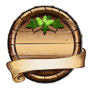 وکتور لیبل چوبی