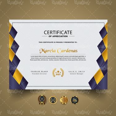 وکتور گواهینامه