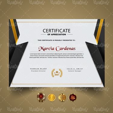 وکتور گواهینامه