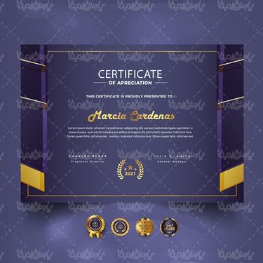 Certificate vector