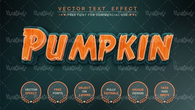 Vector font