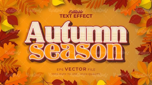 Autumn season vector