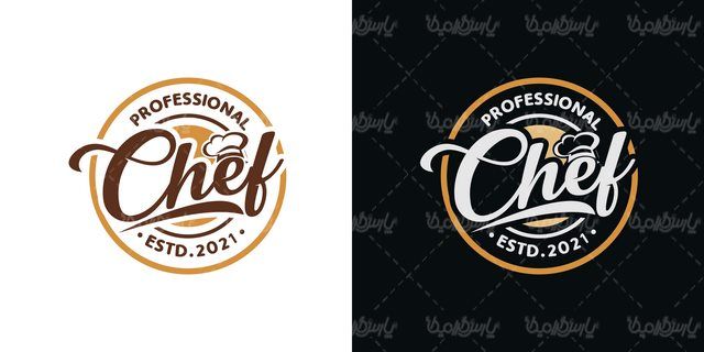 وکتور لوگو سرآشپز