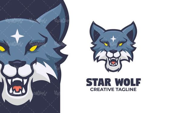 وکتور لوگو گرگ