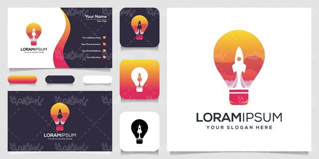 وکتور لوگو موشک