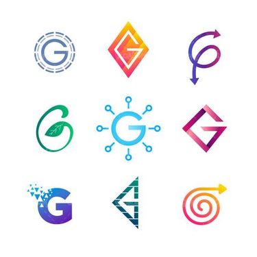 وکتور لوگو حروف لاتین