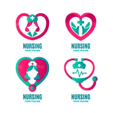 Nursing logo vector