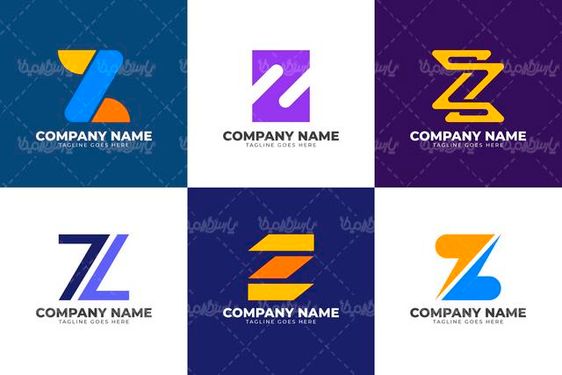 وکتور لوگو حروف لاتین