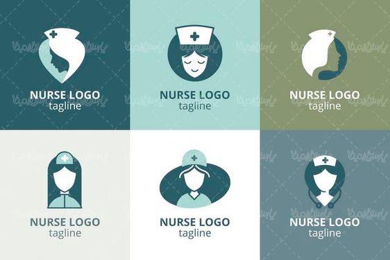 وکتور لوگو خدمات پرستاری