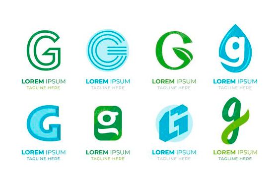 وکتور لوگو حروف لاتین