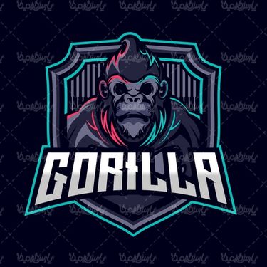 وکتور لوگو گوریل