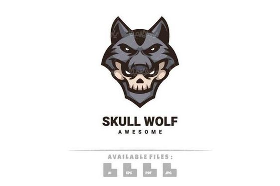 وکتور لوگو گرگ