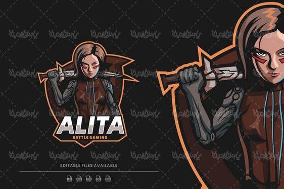 وکتور لوگو شخصیت گیم