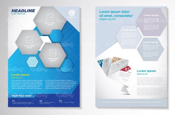 وکتور طرح تراکت