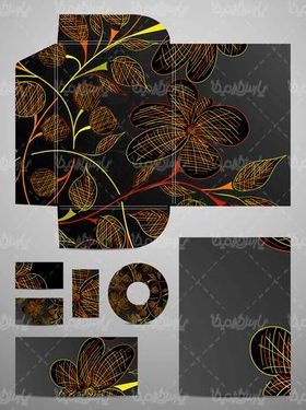 وکتور طرح جلد سی دی