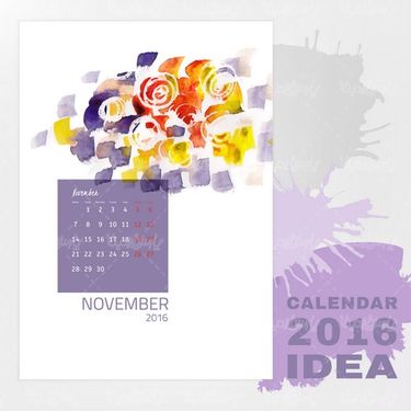 وکتور تقویم