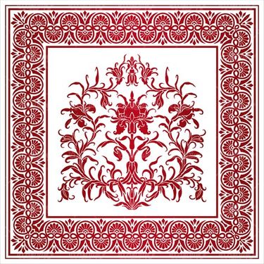 وکتور فریم گل و بوته