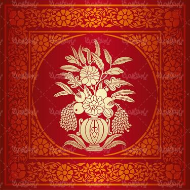 وکتور کادر گل