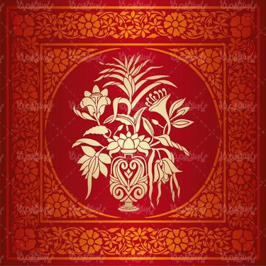 وکتور کادر گل