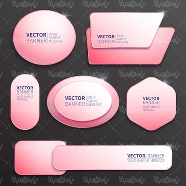 وکتور برچسب گرافیکی