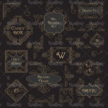 وکتور فریم گل