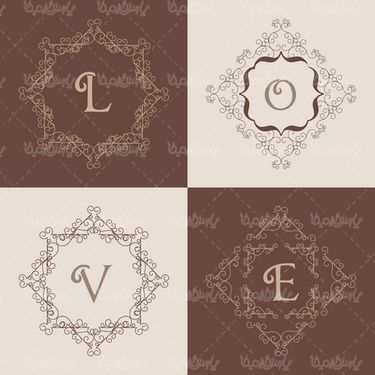 وکتور فریم گل