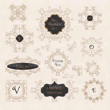 وکتور حاشیه گل