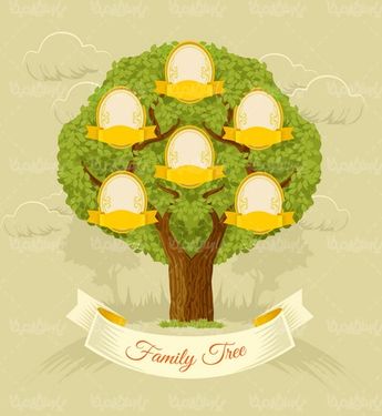 Family tree vector