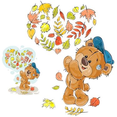 وکتور عروسک خرسی