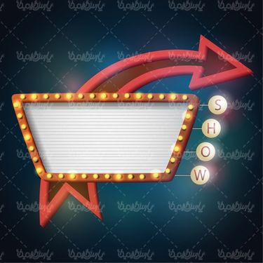 وکتور لیبل ال ای دی