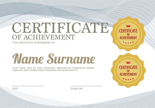 Certificate vector