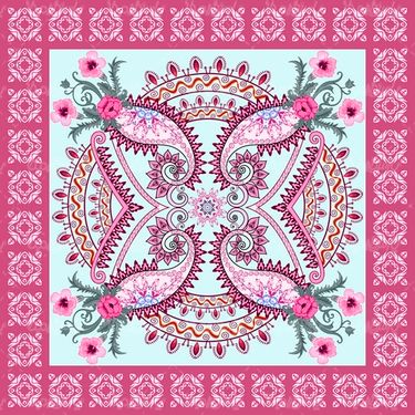 وکتور پس زمینه گل