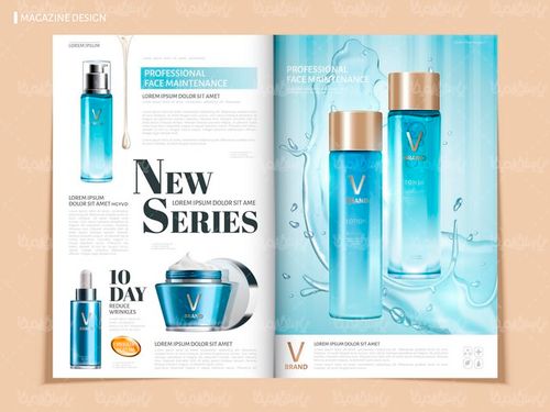 وکتور لوازم آرایشی