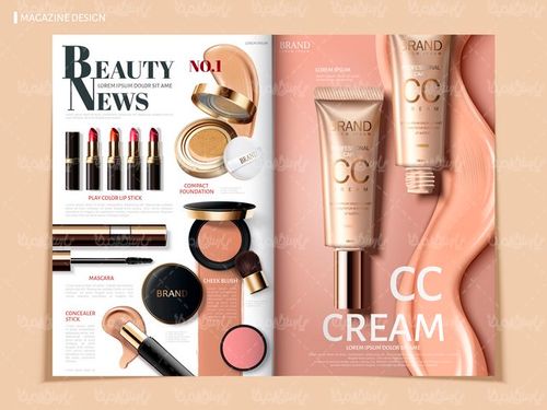 وکتور لوازم آرایشی