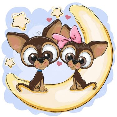 وکتور سگ فانتزی