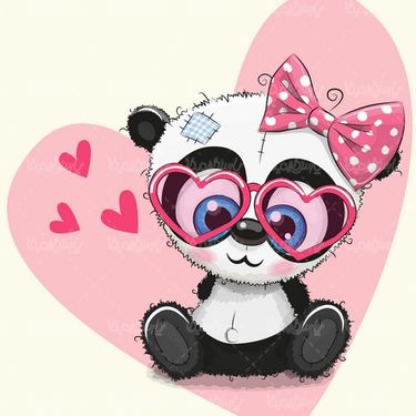 وکتور خرس پاندا