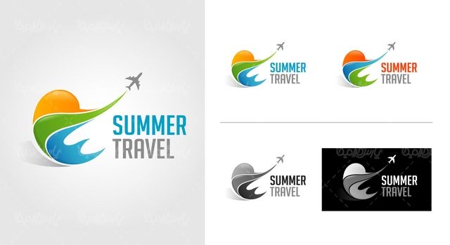 وکتور لوگو آژانس هواپیمایی