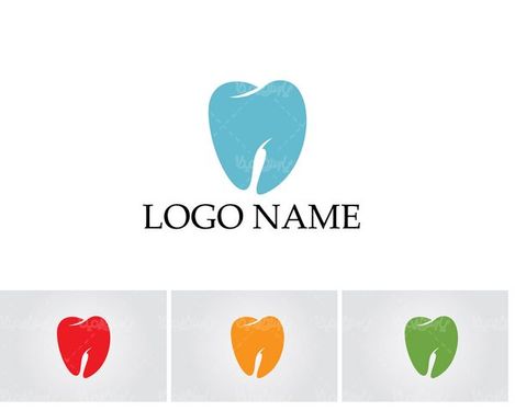 Tooth logo vector