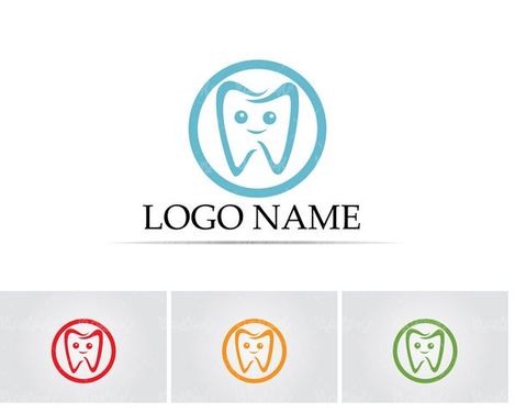 Tooth logo vector