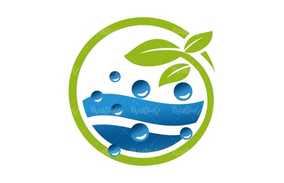 وکتور لوگو آب