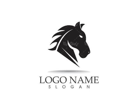 وکتور لوگو اسب
