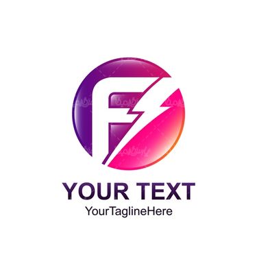 وکتور لوگو حروف لاتین