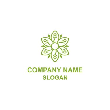 وکتور لوگو گل